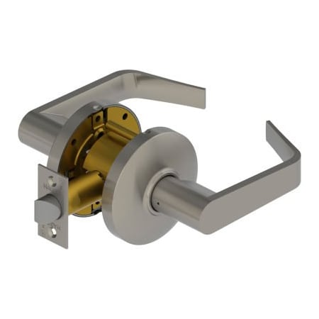 Hager Companies 2510 Grade 2 Cylindrical Lock - Passage 2-3/4" Us26d Arc Asa 251002N26D000A00A